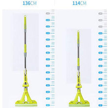 SSAYY Spray Mop Mop per Uso Domestico/Rapido Assorbimento d'Acqua/Acciaio Inossidabile di Alta qualità/Design Umanizzato/Lunghezza Regolabile