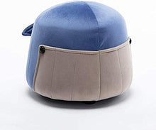 Sgabello per Divano Sgabello per Uso Domestico Sgabello per Quadri in Stoffa Panca Soggiorno Sgabello Basso ， Sgabello per Bambini (Colore: Blu)