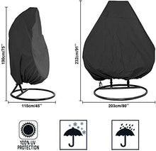 CHEYLIZI 420D - Telo protettivo per poltrona sospesa Oxford 190 x 115 cm/232 x 203 cm, impermeabile