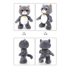 JSJJRFV Giocattoli di Peluche Giocattoli elettronici del Gatto del Gatto del Gatto del Gatto del Gatto di Alta qualità per Il Ragazzo dei Bambini (Color : 33cm Cat)
