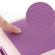Niduo Bear Sgabello Doppio Passo per I più Piccoli, Toilette Sgabello Poggiapiedi, Divertimento Bagno Servizi Igienici Cassaforte E Antiscivolo Bagni da Cucina,Rosa