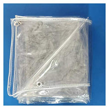 LXHONG Tela Cerata Resistente, Telo Trasparente con Occhielli, Rete Ombreggiante A Prova di Vento Facile da Piegare per Impianti Serra Tetto 450 Gr， Personalizzabile (Color : Chiaro, Size : 3x2.4m)