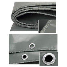 MHBGX Tela Cerata Resistente Impermeabile All'Aperto, Pioia 550G / M² Della Protezione Solare Antipioia Della Tela Dell'Olio Di Oxford Del Tessuto Del Pvc,un,2.8X4.8 M