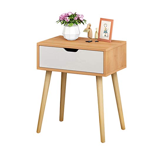 Comodini Decorazione Studio Domestica Addensare Corridoio di pompaggio di Legno Solido Locker Assemblea Letto Bagno Soggiorno Multifunzione 40X30X50cm MUMUJIN (Color : Maple)