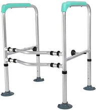 LIZHIQIANG Telaio per Il Bagno Struttura del corrimano WC, Scaffale del bracciolo Altezza Regolabile Easy da installare per la Maggior Parte dei sedili da Bagno