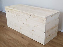 total wood 2012 Cassapanca in Legno 70x40x40 cm al Naturale Non trattato