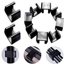 NaisiCore Clip Couch Sofa Connect Clamps 6 Centimetri Mobili di plastica della Clip Usato per Il Giardino terrazze Decorazione Domestica 10PCS