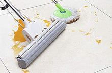 SSAYY Spray Mop Mop di Plastica Multiuso in Cotone in Acciaio Inossidabile Rullo di Spremitura Lavaggio A Mano Senza Acqua Mop per Pulizia del Pavimento