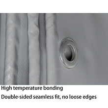 LSZ Panno raschiatore in PVC Panno Pioggia Ispessimento telone Impermeabile Crema Solare Tela Tela Push-Pull Top Panno Grigio Vele Parasole (Color : A, Size : 4m*5m)