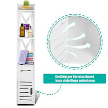 GOTOTOP Armadietto da bagno con 2 livelli ausiliari impermeabile, organizer per stanze, 120 x 22 x 22,5 cm