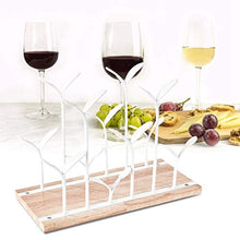 Portabottiglie da esposizione, elegante portabottiglie, robusto e durevole per bar per famiglie(white)