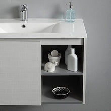 Kiamami Valentina MOBILE BAGNO 90CM ANTE+VANO A GIORNO PROMENADE LAVABO | BERLIN