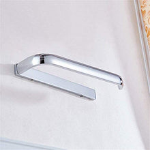 ZLININ Y-Longhair cremagliera Mensole for Bagno Scaffale Rack Appendiabiti Bagno Ciondolo Hardware cromatura Argento Brillante Semplice Bagno di Rame Anello/Bar Mensole Bagno