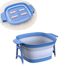 Foot basin Massaggiatore per Pediluvio con Calore, Pediluvio A Rulli, Pediluvio Portatile da Viaggio, Pediluvio Domestico
