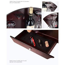 LHQ-HQ Wine Rack, Vino Ornamenti Can Be Capovolto Wine Glass Bar Decorazione, 48 * 18 * 37cm, Bottiglia di Vino 1 4 Coppe