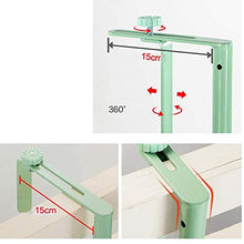 GAOLIM Ripiano per Balcone Pieghevole Tavolo da terrazza Regolabile in Altezza Ripiano per ringhiera per Patio Ripiano Multifunzionale Marrone/Bianco/Verde/Oro Flash Pieghevole, Multifunziona
