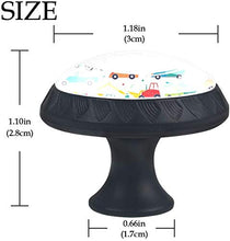 Bici aereo e auto meccaniche Pomelli per Porta Set di 4 Pomelli per Mobili Manopole per Cassetti Cucina Armadio Vetro
