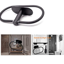 Dlovey Set di Accessori da Bagno Portasciugamani, Porta Carta Igienica, Anello Portasciugamani, Set di Accessori da Bagno A Parete in Nichel Spazzolato