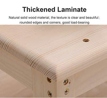 Sgabello per scale Robusto Step Stool, Piccolo in Legno Sgabello per Bambini per Vasino da Toilette e Lavandino del Bagno, Caricare 150kg Passo Sgabello (Size : 70×30×20cm)