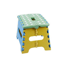 WOVELOT - Sgabello Pieghevole, 22 x 17 x 18 cm, in plastica, Pieghevole, Fino a 150 kg