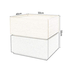Comodino Nordic Moderno e Minimalista Camera da Letto Creativa Deposito in Legno Deposito Armadietto angolare Carico 400 kg-40 * 50 * 50 cm FANJIANI