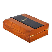 Auoeer Invecchiamento Legno di Cedro Portatile Creativo di personalità Retro-Arco Laterale Humidor