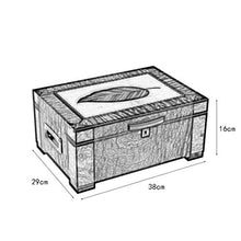 Cigar Box, Cigar Humidor, Portatile Cigar Humidor, Legno di Cedro Cigar Box, Grande capacità può Tenere 100 Alta qualità (Size : 38x29x16cm)