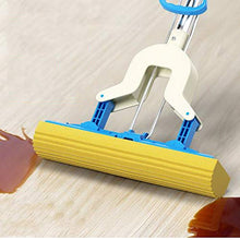 SSAYY Spray Mop Mop in Spugna Assorbente/Mop in Cotone A Colla per Uso Domestico Pieghevole/Spremibile/Impugnatura Umanizzata