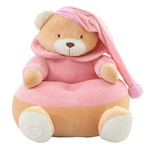 JIE KE Divano per Bambini - Simpatico Cappello Orso, Sedia pigra, Regalo di Compleanno per Bambina Comodo Divano