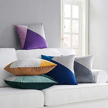 QAQ Cuciture Geometriche Cuscini Decorativi, Cotone PP, Morbido, Pieno Riempimento, Buona Elasticità, Ricamo A Mano, Casa,E,45 * 45cm(800g)