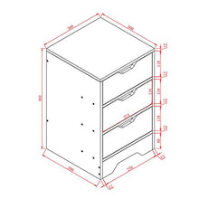 Comodino Comodino Lucido Nero 3 Ripiani Ripiani tavolino terminale Multiuso mobili for la casa tavolino Contenitore Multiuso tavolini Set Comodino Lato Letto