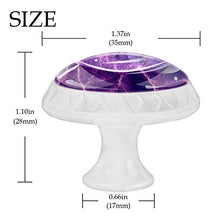 Lila Seetextur 4 PCS Pomelli per Porta, Pomolo per Mobile, Pomelli per Mobili con Viti, Maniglia per Armadietto, Pomelli per Porta, Pomelli per Cassetti per Porta, Armadio, Cassetto e Credenza