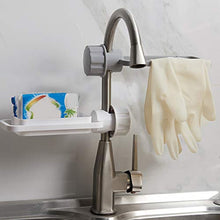 Portaoggetti per rubinetti Portaoggetti per bagno, mensola da cucina, supporto per lavello a clip Nuovo