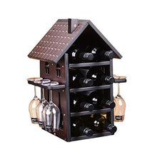 LHQ-HQ Wine Rack Decorazione della casa in Legno Cucina Soggiorno Bicchiere di Vino Vino Bar Rack cremagliera Wine Cafe