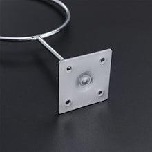 VORCOOL sostenedor di sfera per elastico del acciaio inox per basket palla di balompié Pallavolo Calcio balompié (Argento)