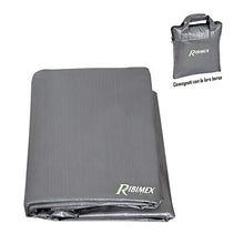 Ribimex PRH091250X150G Copertura di Protezione mobili Rettangolare Argentata 250x150x80 cm h, Grigio, 250 x 150 x 80 cm