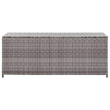 OUSEE Baule da Giardino Grigio 150x50x60 cm in Polyrattan