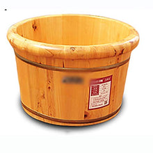 YLL Canna per pediluvio Cedar Pediluvio Barile, 26 Cm di Altezza, Piede Vasca E Pediluvio con Coperchio, Durevole