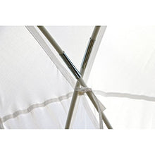 Siena Garden Gazebo Roma, Tenda per Eventi, 3,2 x 3,2 m con Struttura in Fibra di Vetro, Colore Bianco