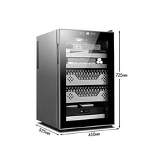 Xing Hua home Umidificatori Humidor Armadio per Sigari Intelligente Temperatura E umidità Costanti Legno di Cedro Nudo Armadietto Idratante per Soggiorno Domestico Armadietto per Sigari da Ufficio