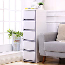 CaoQuanBaiHuoDian Guardaroba Semplice Multiple-Purpose 5 cassetto dell'organizzatore di immagazzinaggio for i Vestiti da Letto Sala Giochi di plastica cassetti Design Robusto e Stabile
