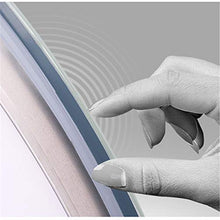 HL intelligente luce LED specchio bagno anti-appannamento touch doppio interruttore φ70cm, adatto per il trucco del bagno - Bianco-70CM
