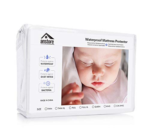 Coprimaterasso Impermeabile 60 x 120 cm Proteggi Materasso Impermeabile Traspirante, Anallergico, Antibatterico Singolo Letto Sanitario Copri Materassi con Trattamento