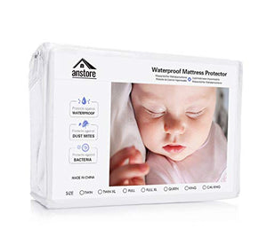 Coprimaterasso Impermeabile 60 x 120 cm Proteggi Materasso Impermeabile Traspirante, Anallergico, Antibatterico Singolo Letto Sanitario Copri Materassi con Trattamento