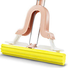 SSAYY Spray Mop Straccio per Mop di Cotone per Colla per Uso Domestico/Mop di Spugna Assorbente/Pieghevole Retrattile/Design con Impugnatura Umanizzata