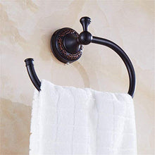 PYROJEWEL cremagliera Mensole for Bagno Scaffale Rack Appendiabiti Un Nero personalità Bronzo cremagliera/Anello di Rame/Appeso for Il Bagno mensola da Bagno