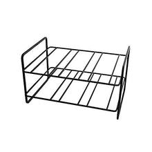 Point-Virgule Scaffale per vino in metallo fino a 6 bottiglie, ideale per la cucina, il soggiorno o la cantina, 32 x 23 x 18 cm, colore: nero