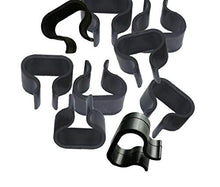 Clip in Metallo Divano Ad Incastro Del Connettore, Morsetti Mobili in Rattan Sedia Fastners Clip Per Mobili Da Giardino (nero-medium) 10 Pezzi