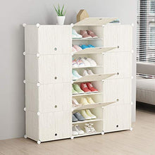 XWZH Cabinet Scarpe da Polvere Multi Layer Shoe Cabinet Provincia di Polvere Provincia Space Economy Assembly Multi Funzione Modern Minimalist Hall Cabinet (Size : D)