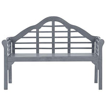 Tidyard Panca Panchina da Giardino a 2 Posti in Legno Massello di Acacia,Panca con Braccioli,Panca da Esterno in Legno,Panca in Legno,Divanetto da Giardino per Esterno Legno 135x55x95 cm